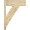 Ekena Millwork Traditional Block Rough Sawn Outlooker, Douglas Fir, 8"W x 22"D x 30"H OUT08X22X30TRA05RDF - alternate 2